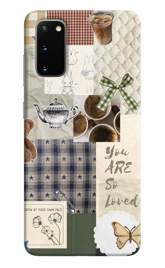 Cookie Samsung S20 Hard Case Back Cover by Casekaro