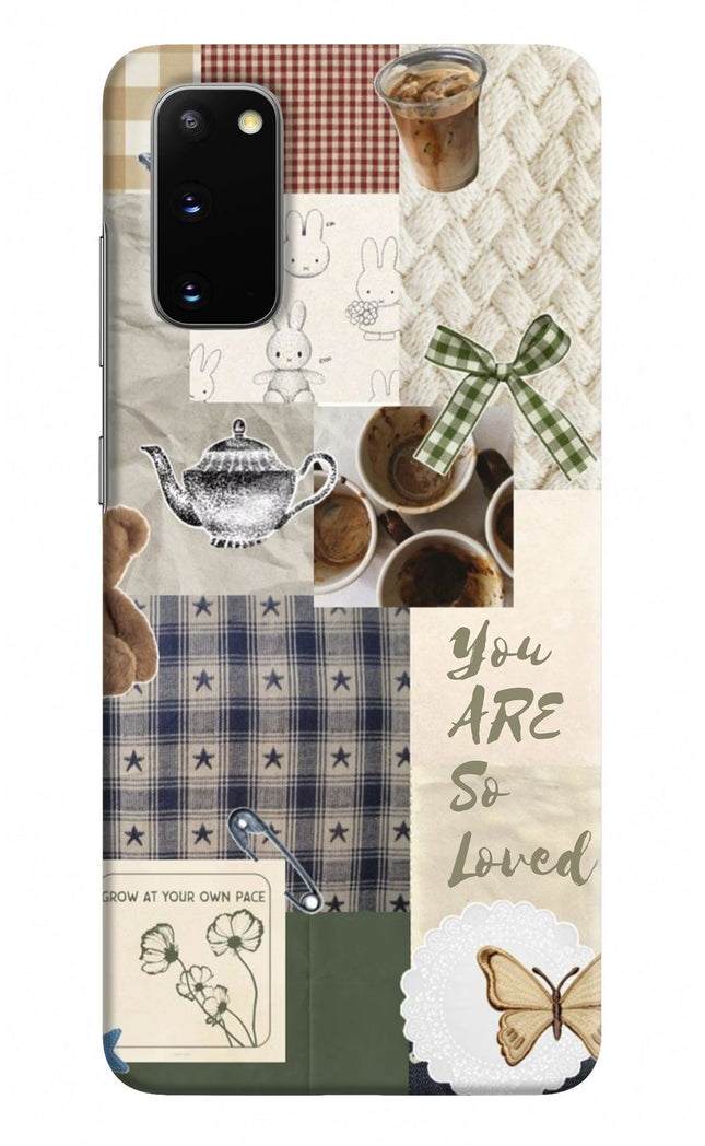 Cookie Samsung S20 Hard Case Back Cover by Casekaro