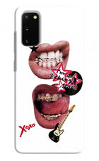 Rockstar Samsung S20 Hard Case Back Cover by Casekaro