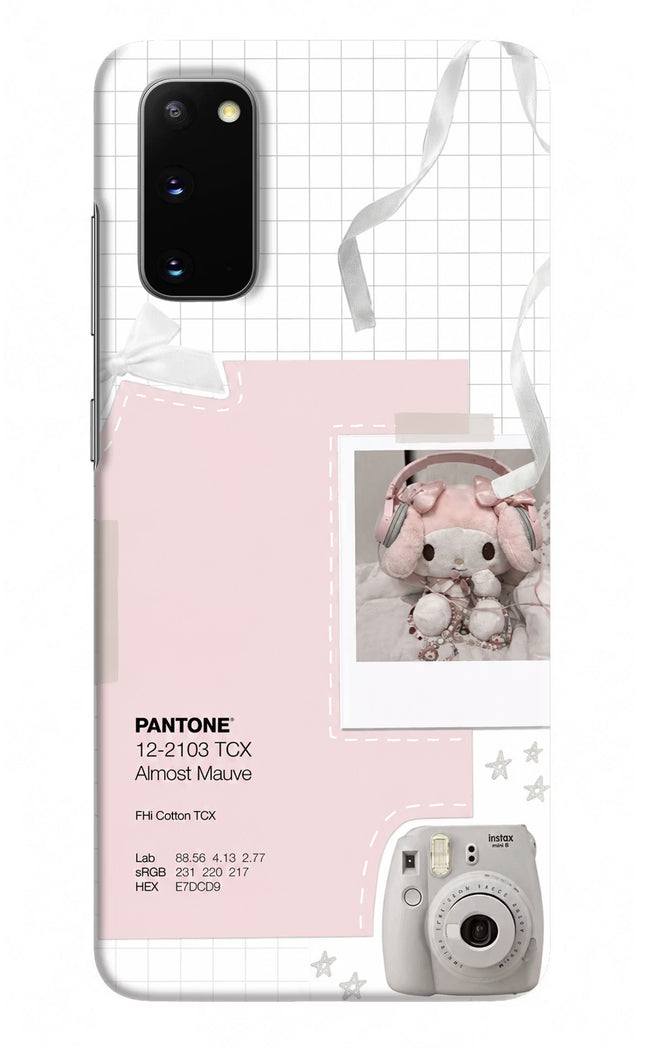 Pantone Asthetic Samsung S20 Hard Case Back Cover by Casekaro