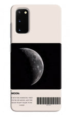 Moon Phase Samsung S20 Hard Case Back Cover by Casekaro
