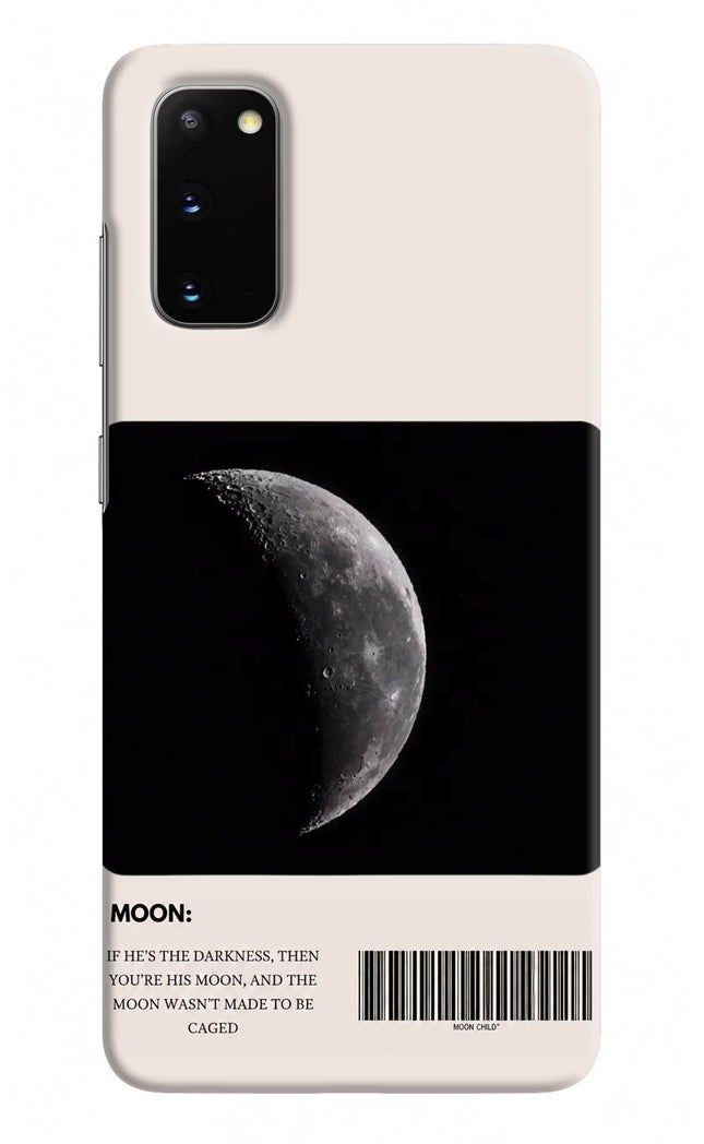 Moon Phase Samsung S20 Hard Case Back Cover by Casekaro