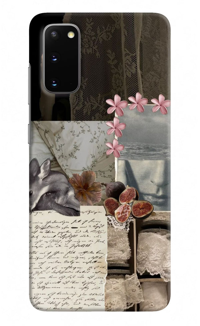 Midnight Sky Samsung S20 Hard Case Back Cover by Casekaro