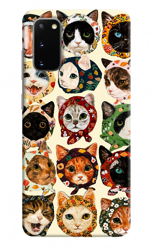 Cool Cat Samsung S20 Hard Case Back Cover by Casekaro