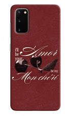 Velvet Cherry Samsung S20 Hard Case Back Cover by Casekaro