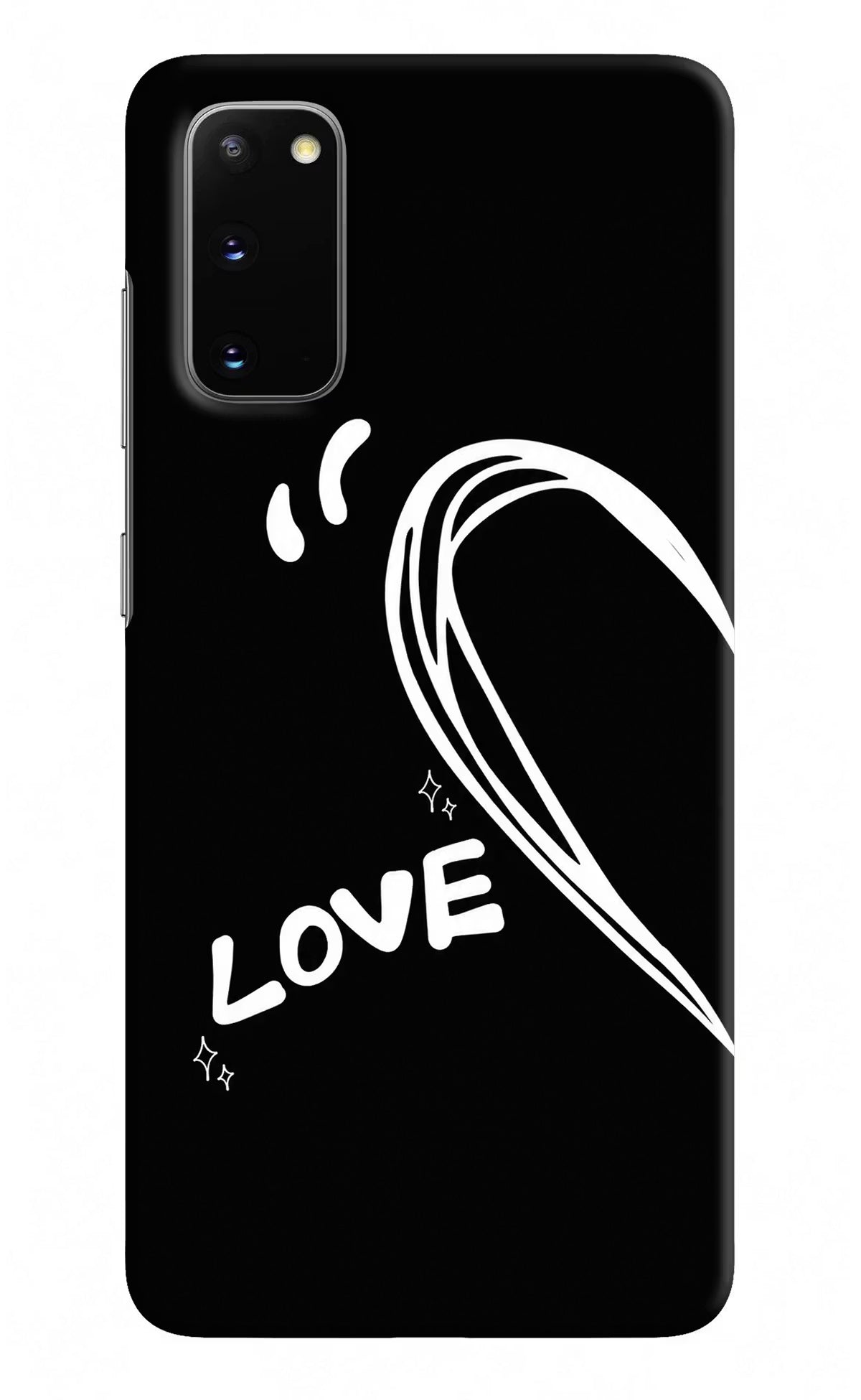 Love Line Samsung S20 Back Cover