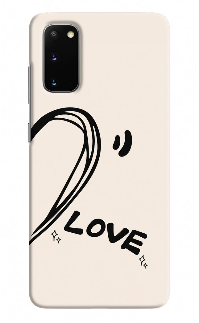 Soul Line Samsung S20 Hard Case Back Cover by Casekaro