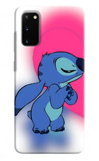 Stitch Hug Samsung S20 Hard Case Back Cover by Casekaro