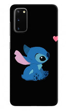Stitch Crush Samsung S20 Hard Case Back Cover by Casekaro