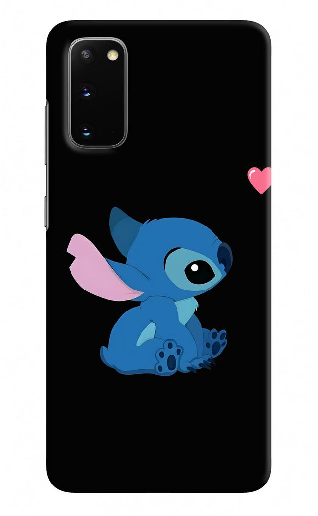 Stitch Crush Samsung S20 Hard Case Back Cover by Casekaro