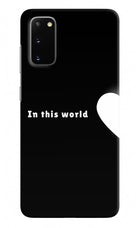 This World Samsung S20 Hard Case Back Cover by Casekaro