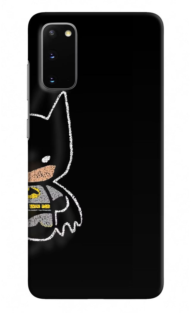 Bat Kitty Samsung S20 Hard Case Back Cover by Casekaro