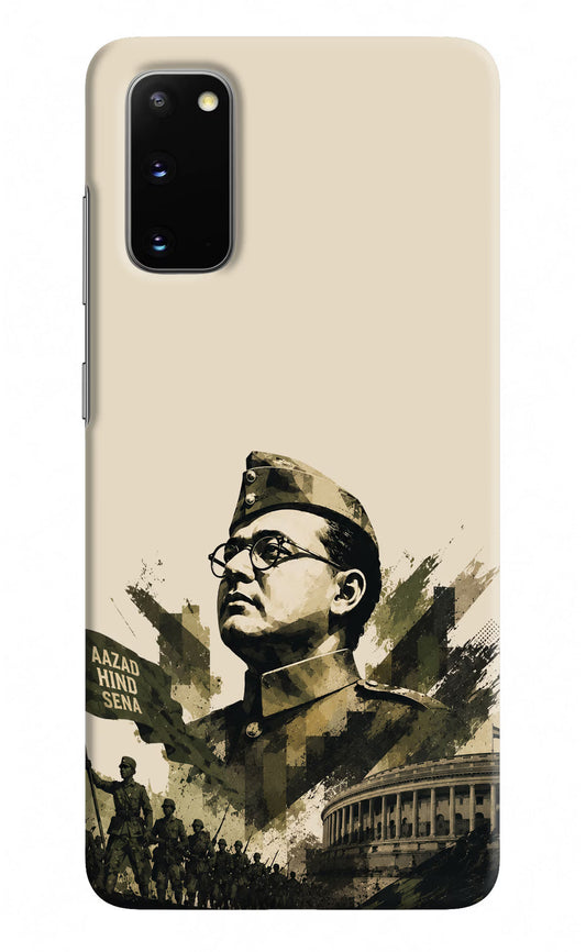 Netaji Rising Samsung S20 Back Cover
