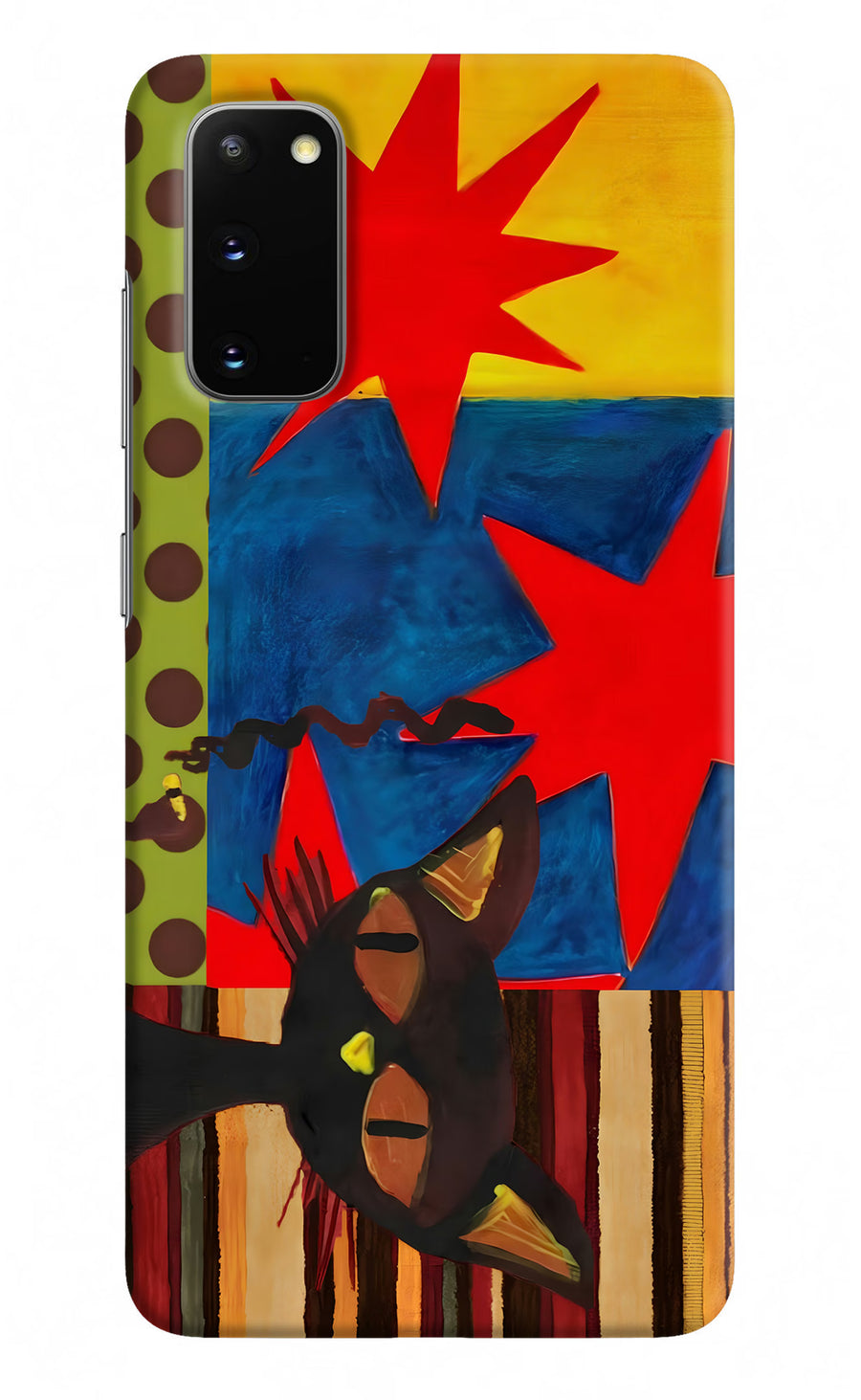 Pop Cat Samsung S20 Back Cover, Hard case