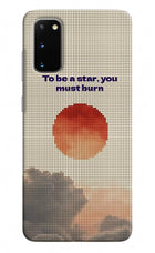 Pixel Sun Samsung S20 Hard Case Back Cover by Casekaro