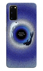 Dark Koi Samsung S20 Hard Case Back Cover by Casekaro