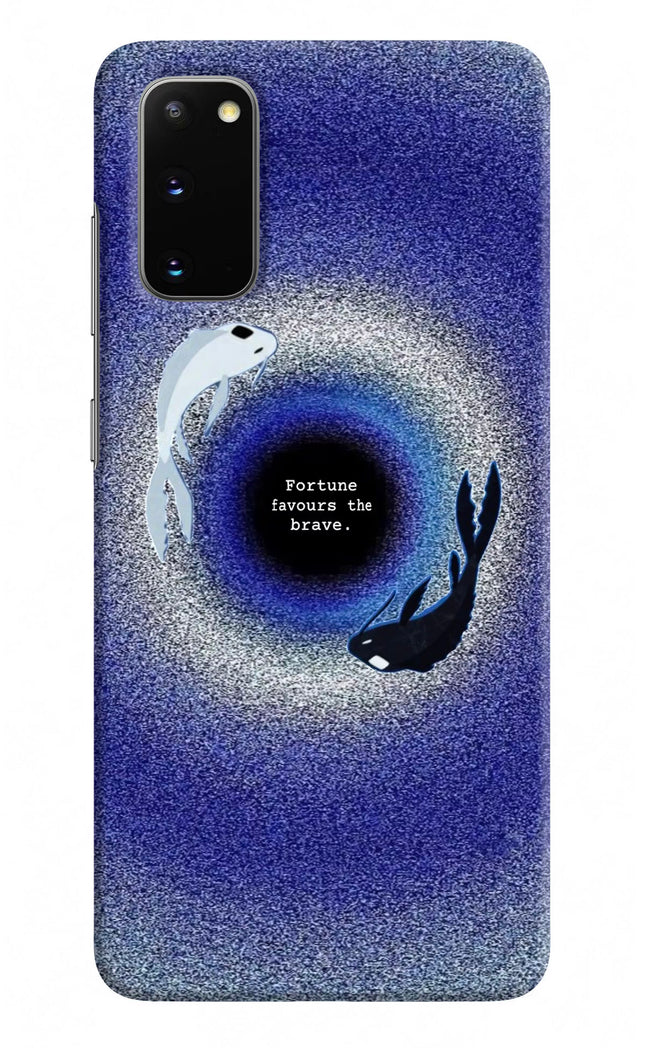 Dark Koi Samsung S20 Hard Case Back Cover by Casekaro