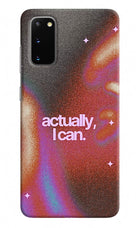 Pink Aura Samsung S20 Hard Case Back Cover by Casekaro