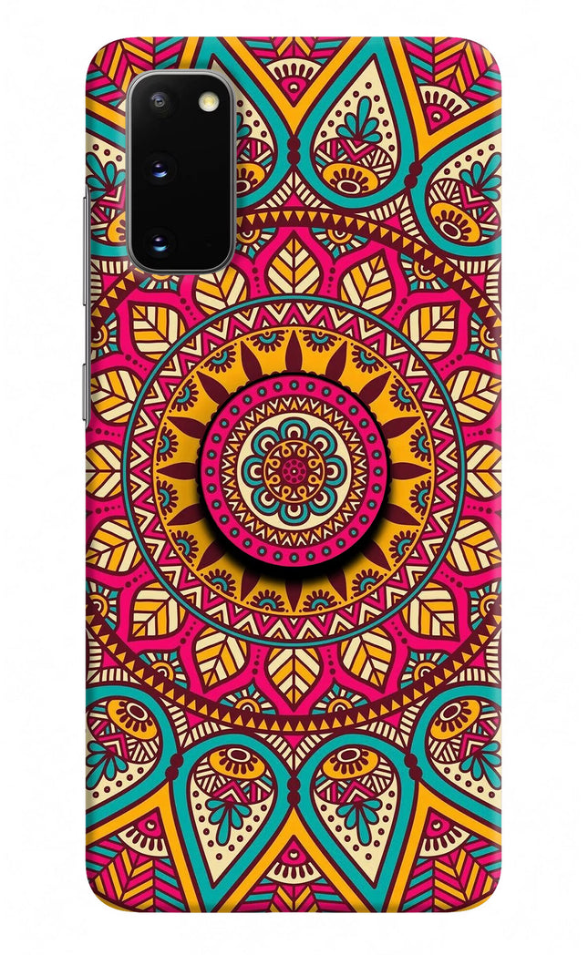 Mandala Samsung S20 Pop Case by Casekaro