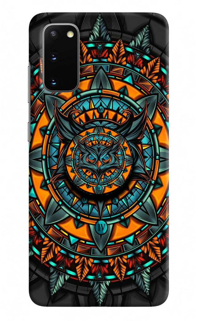 Angry Owl Samsung S20 Pop Case by Casekaro