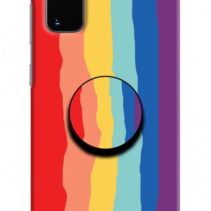 Rainbow Samsung S20 Pop Case by Casekaro