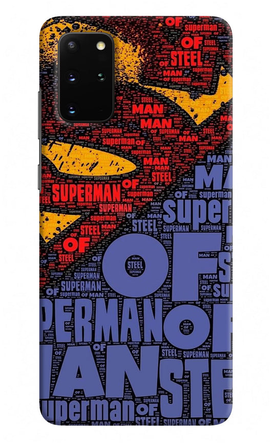 Superman Samsung S20 Plus Hard Case Back Cover by Casekaro