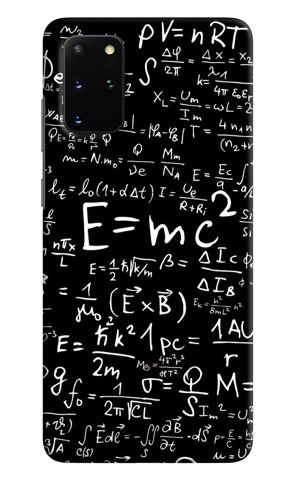Physics Formula Samsung S20 Plus Hard Case Back Cover by Casekaro