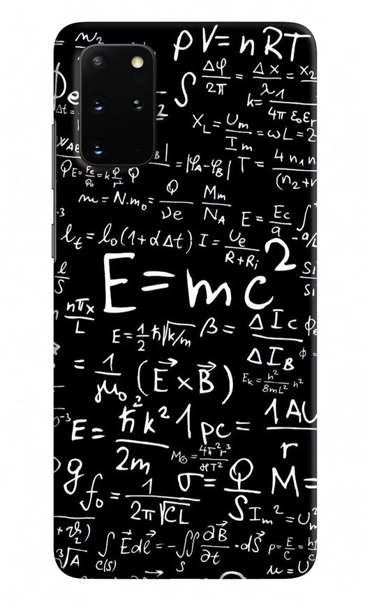 Physics Formula Samsung S20 Plus Hard Case Back Cover by Casekaro