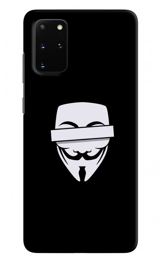 Anonymous Face Samsung S20 Plus Hard Case Back Cover by Casekaro