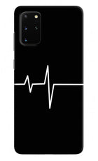 Heart Beats Samsung S20 Plus Hard Case Back Cover by Casekaro