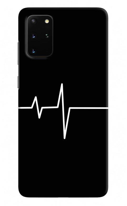Heart Beats Samsung S20 Plus Hard Case Back Cover by Casekaro