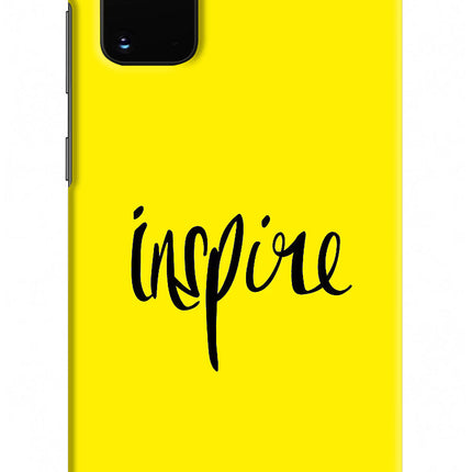 Inspire Samsung S20 Plus Hard Case Back Cover by Casekaro