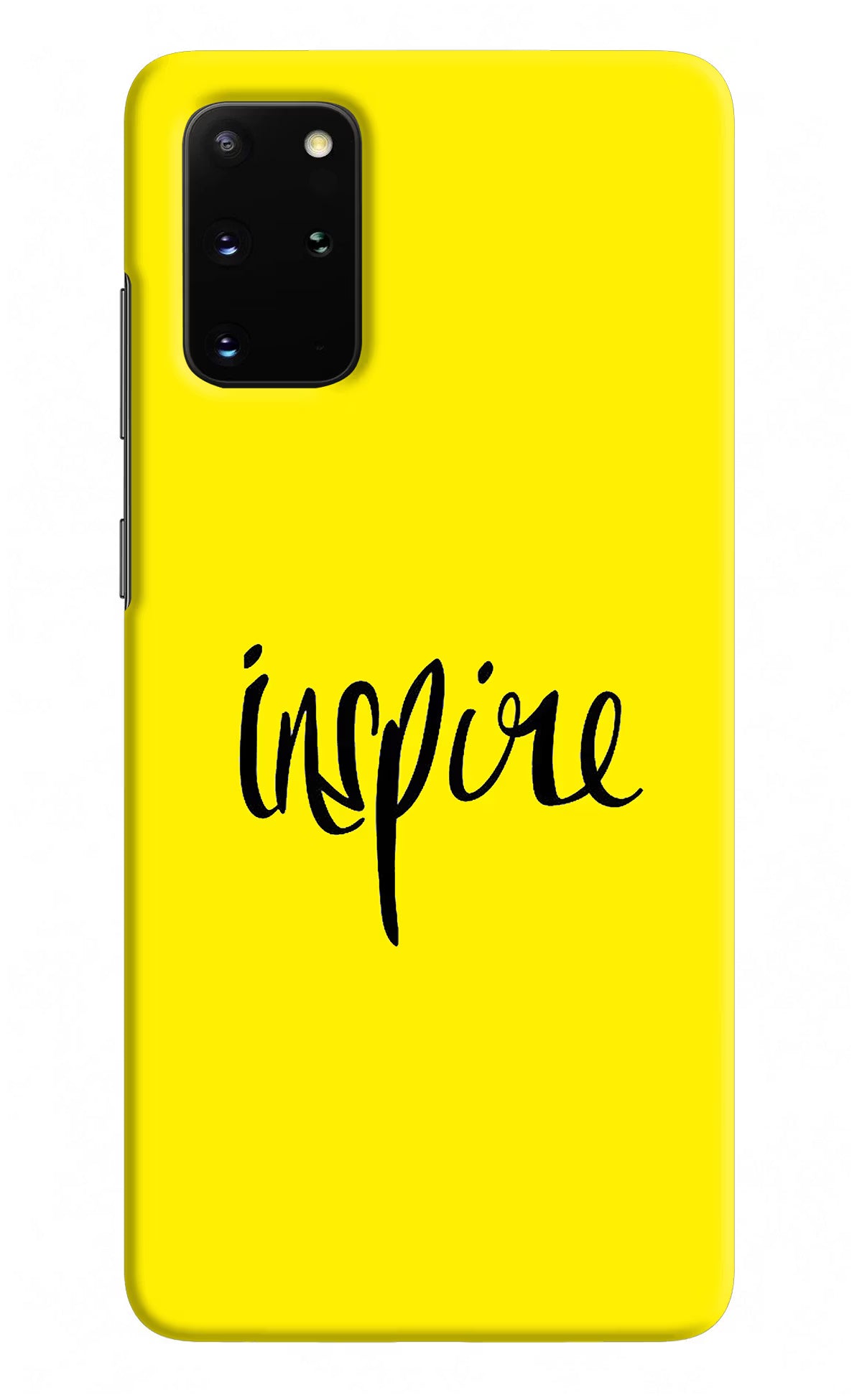 Inspire Samsung S20 Plus Hard Case Back Cover by Casekaro