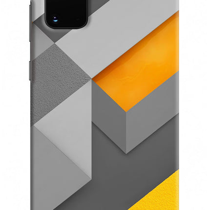 Abstract Samsung S20 Plus Hard Case Back Cover by Casekaro