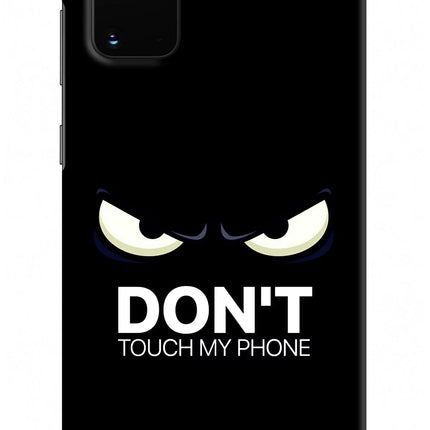 Don'T Touch My Phone Samsung S20 Plus Hard Case Back Cover by Casekaro
