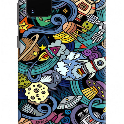 Space Abstract Samsung S20 Plus Hard Case Back Cover by Casekaro