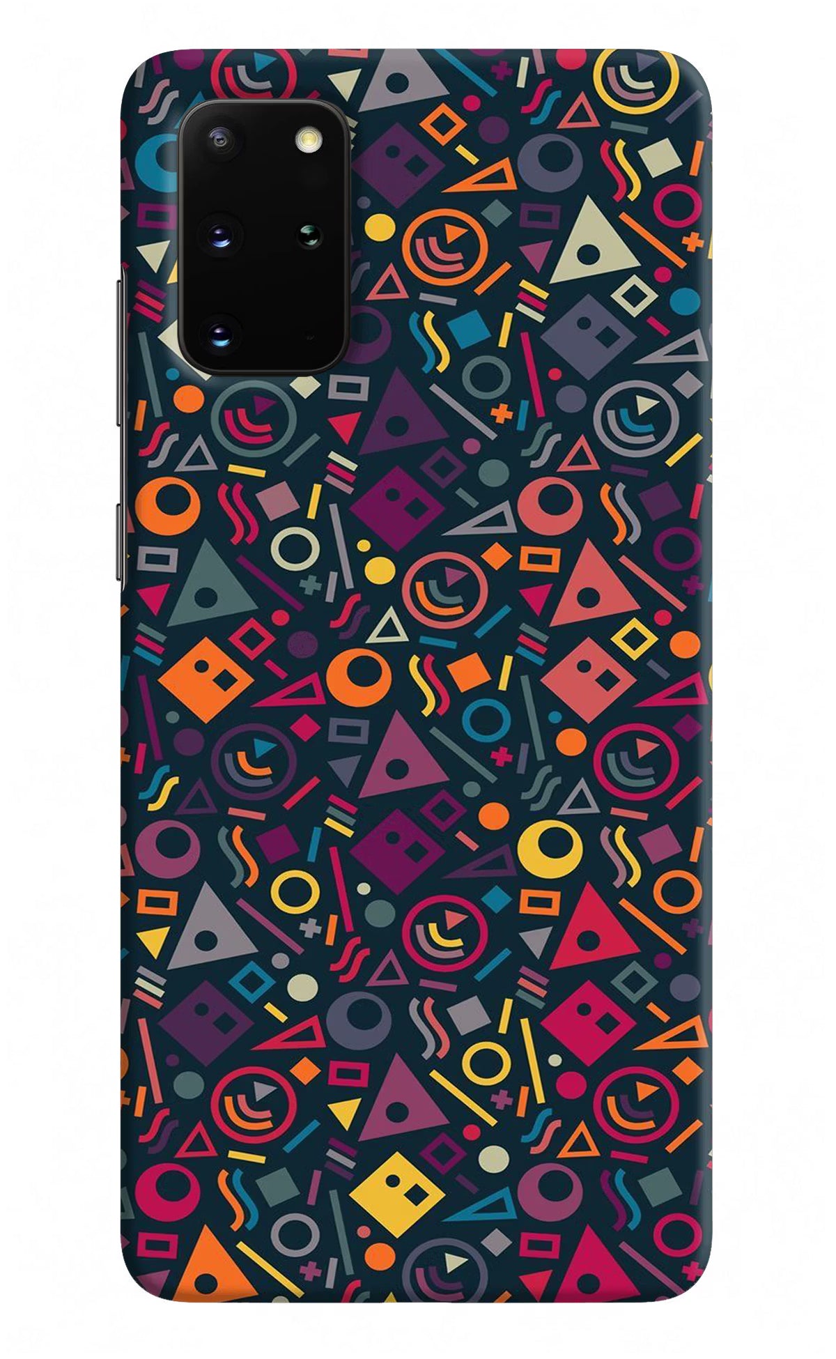 Geometric Abstract Samsung S20 Plus Hard Case Back Cover by Casekaro