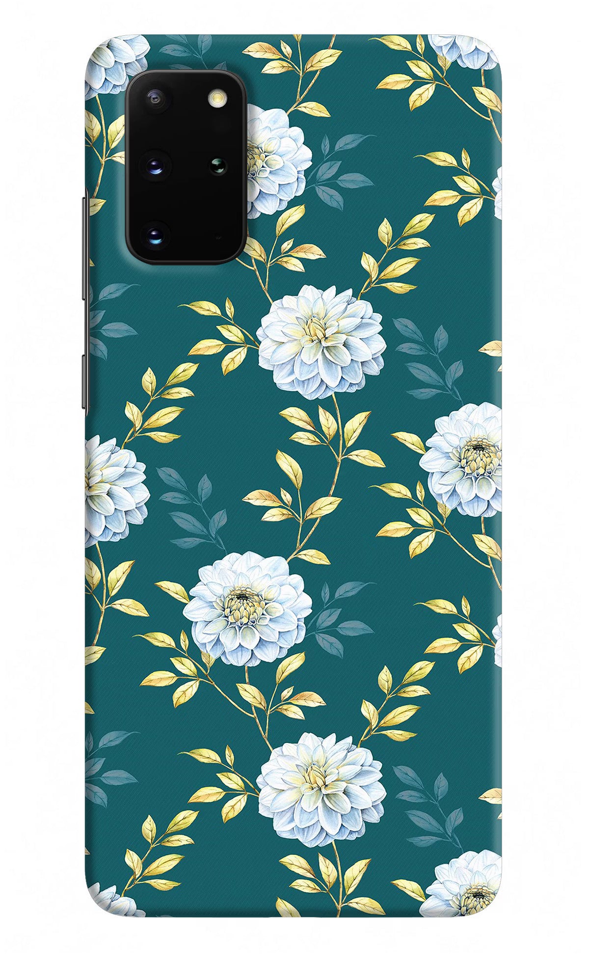 Flowers Samsung S20 Plus Hard Case Back Cover by Casekaro