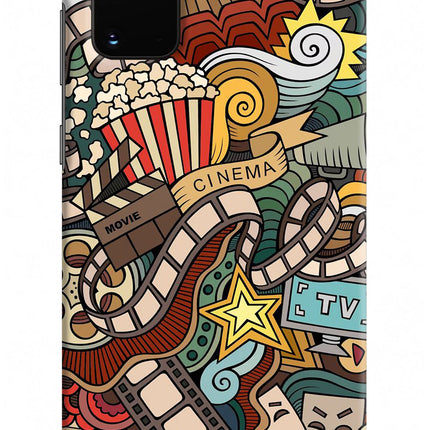 Cinema Abstract Samsung S20 Plus Hard Case Back Cover by Casekaro