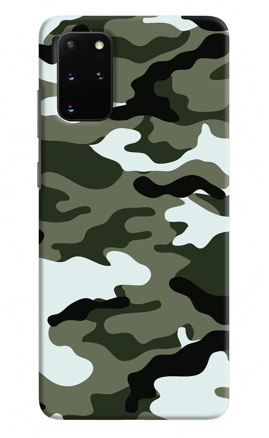 Camouflage Samsung S20 Plus Hard Case Back Cover by Casekaro