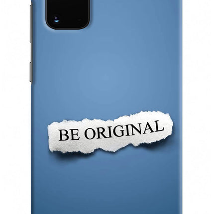 Be Original Samsung S20 Plus Hard Case Back Cover by Casekaro