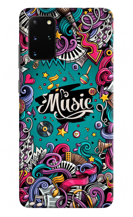 Music Graffiti Samsung S20 Plus Hard Case Back Cover by Casekaro