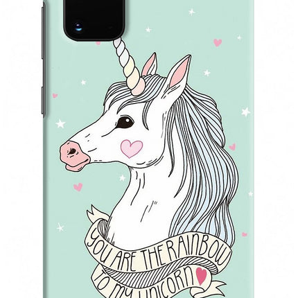 Unicorn Wallpaper Samsung S20 Plus Hard Case Back Cover by Casekaro