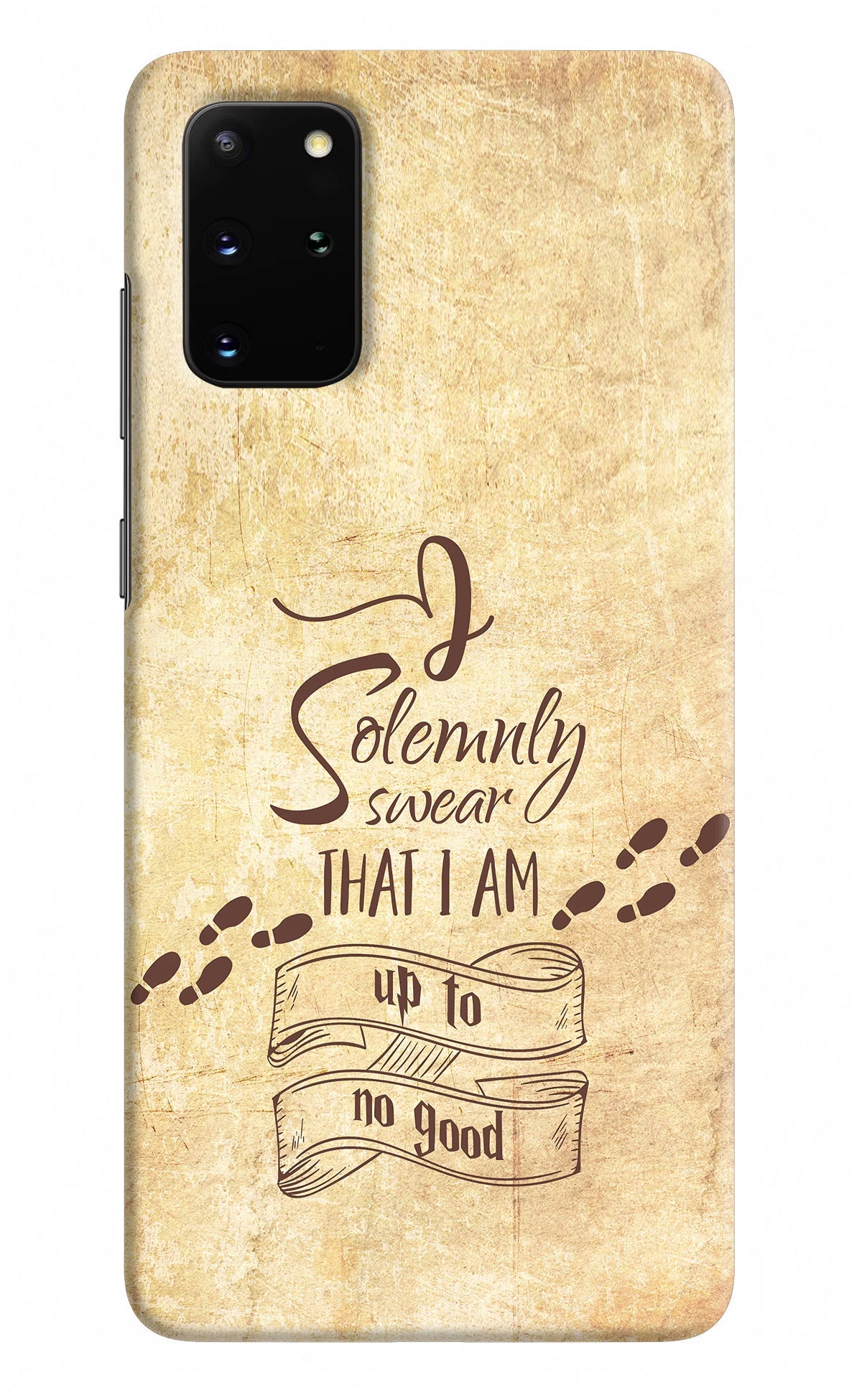 I Solemnly swear that i up to no good Samsung S20 Plus Hard Case Back Cover by Casekaro