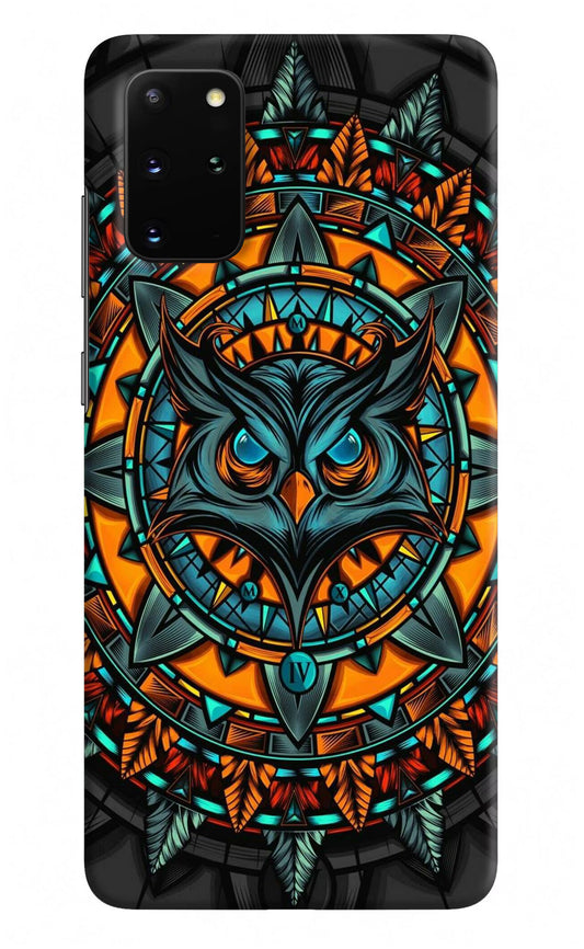 Angry Owl Art Samsung S20 Plus Hard Case Back Cover by Casekaro