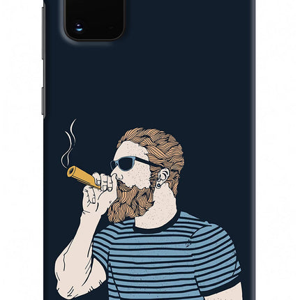 Smoking Samsung S20 Plus Hard Case Back Cover by Casekaro