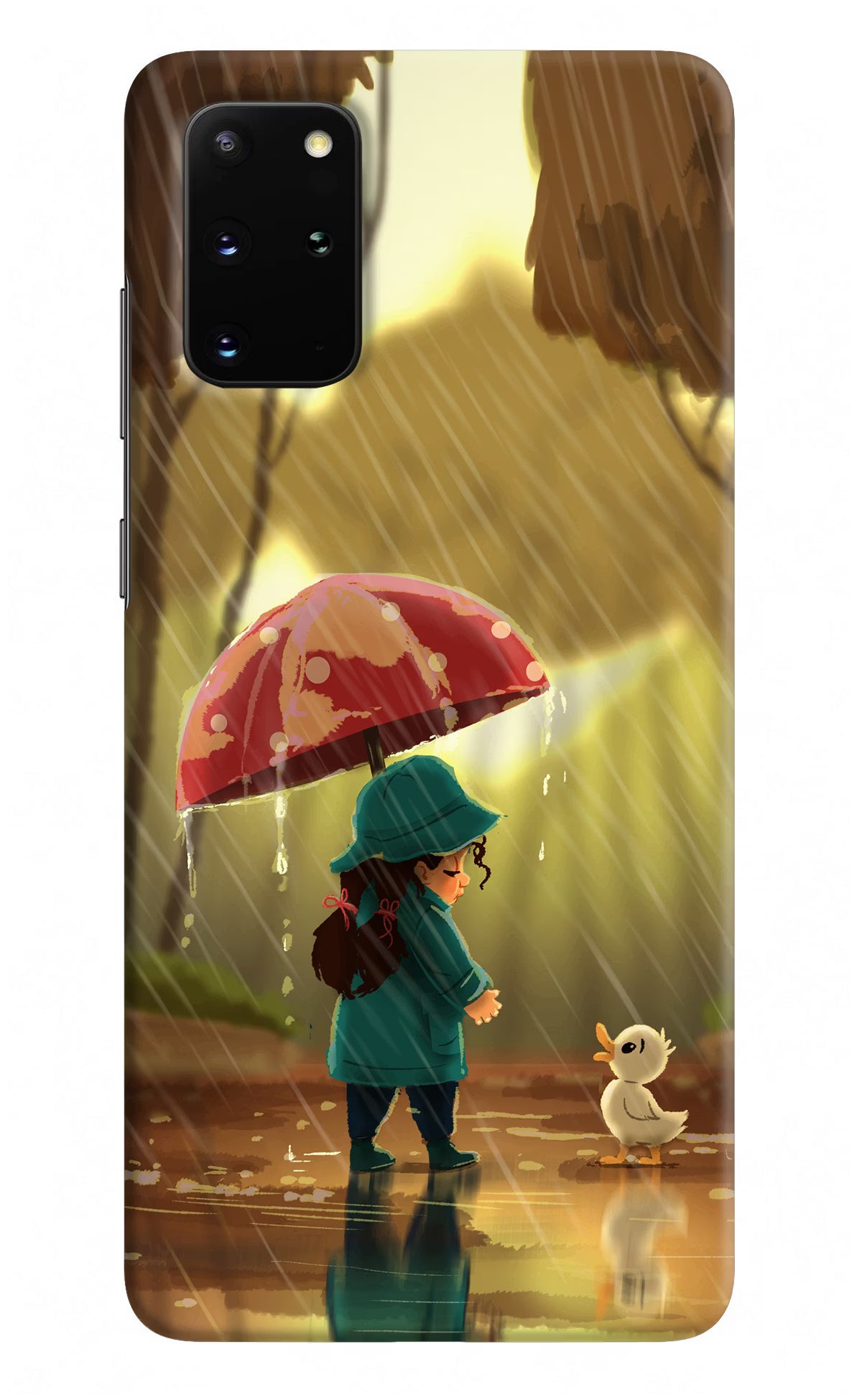 Rainy Day Samsung S20 Plus Hard Case Back Cover by Casekaro