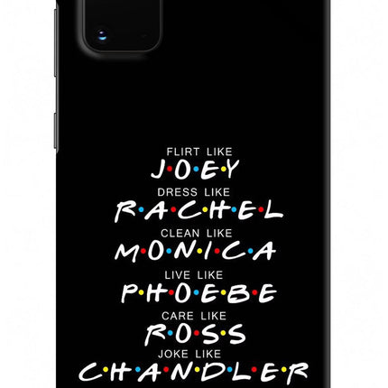 FRIENDS Character Samsung S20 Plus Hard Case Back Cover by Casekaro