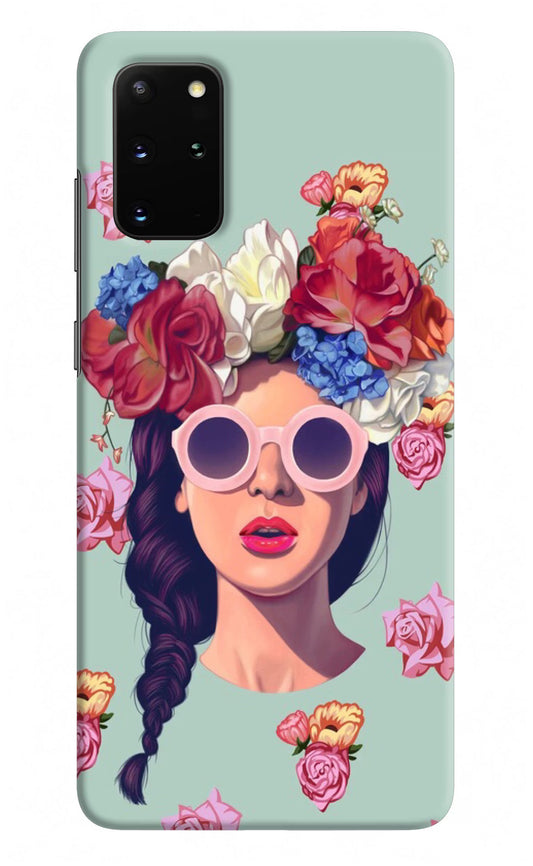 Pretty Girl Samsung S20 Plus Hard Case Back Cover by Casekaro