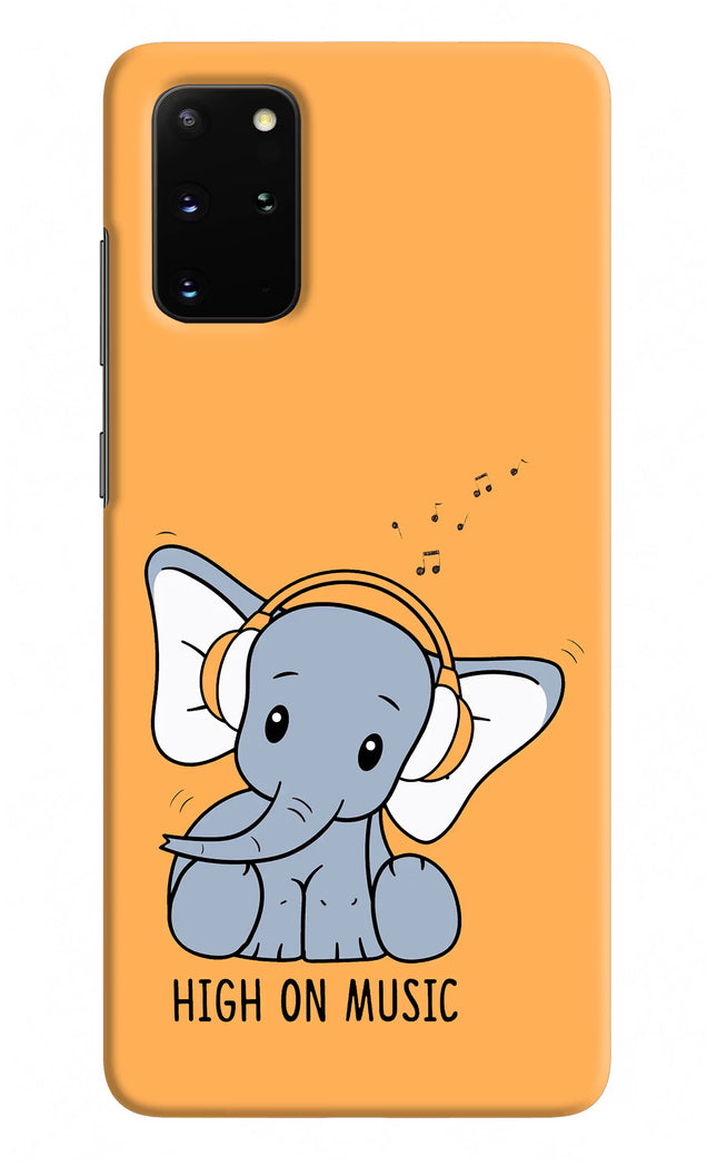 High On Music Samsung S20 Plus Hard Case Back Cover by Casekaro